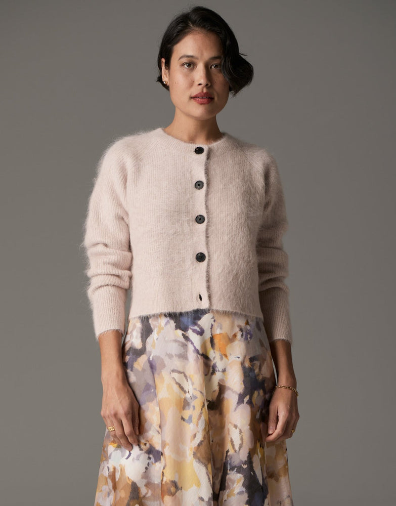 FINLEY CARDIGAN - BLUSH