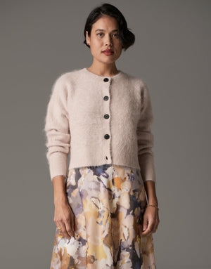 FINLEY CARDIGAN - BLUSH