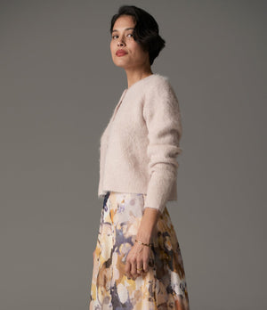 FINLEY CARDIGAN - BLUSH