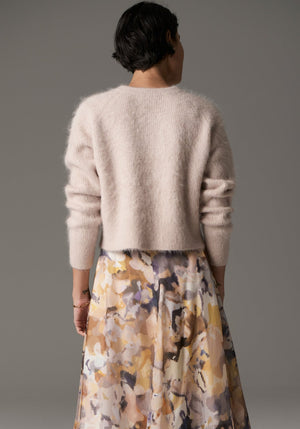 FINLEY CARDIGAN - BLUSH