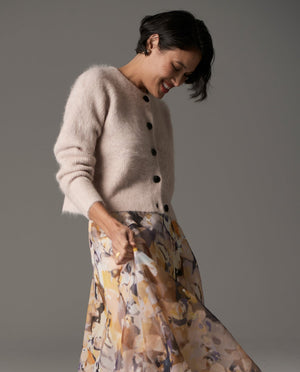 FINLEY CARDIGAN - BLUSH