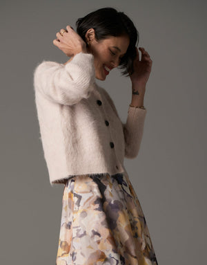 FINLEY CARDIGAN - BLUSH