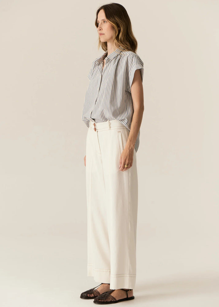 CARSEN FULL LENGTH PANT - ECRU