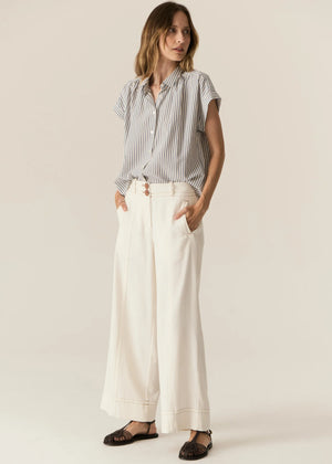 CARSEN FULL LENGTH PANT - ECRU