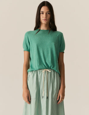 PATCH POCKET TEE - GREEN