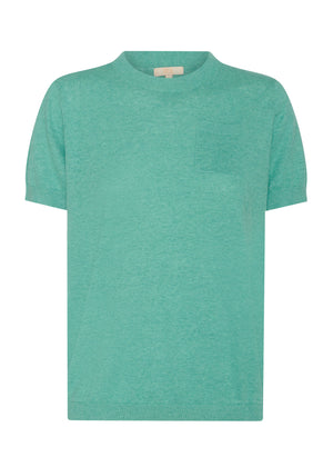 PATCH POCKET TEE - GREEN