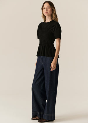 CARSEN FULL LENGTH PANT - DARK WASH