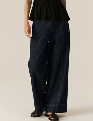 CARSEN FULL LENGTH PANT - DARK WASH