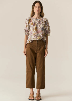 FERN TAPERED PANT - ESPRESSO
