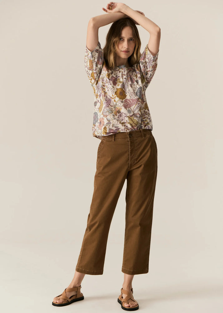 FERN TAPERED PANT - ESPRESSO