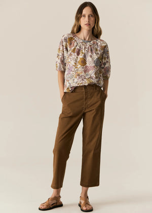 FERN TAPERED PANT - ESPRESSO