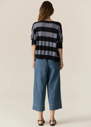 CARSEN CROP PANT - LIGHT WASH