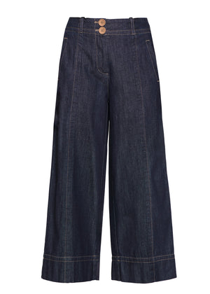 CARSEN FULL LENGTH PANT - DARK WASH