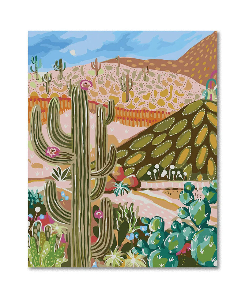 PAINT BY NUMBERS - CACTUS COUNTRY