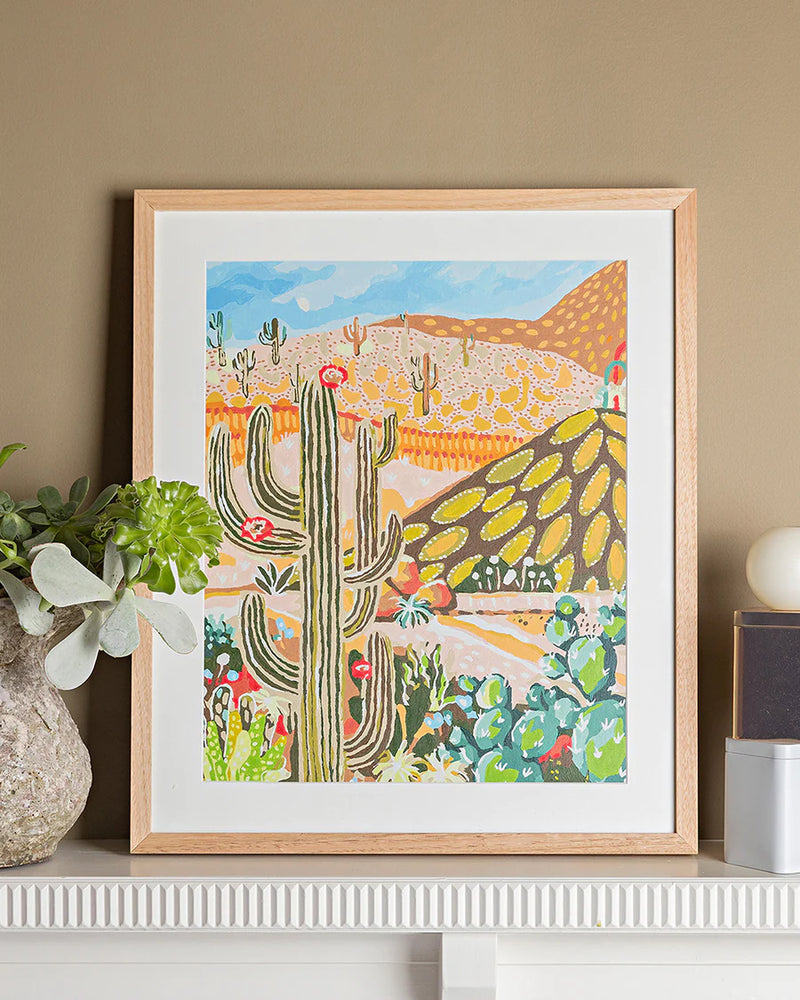 PAINT BY NUMBERS - CACTUS COUNTRY