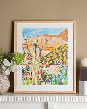 PAINT BY NUMBERS - CACTUS COUNTRY