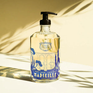 PANIER DES SENS - Olive Marseille Liquid Soap - Ltd Edition Blue