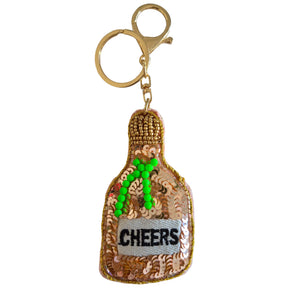 CHEERS KEY CHAIN - PINK