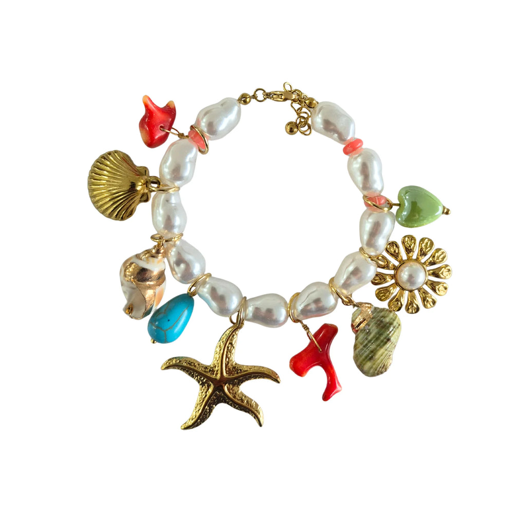 PEARL SEA CHARM BRACELET