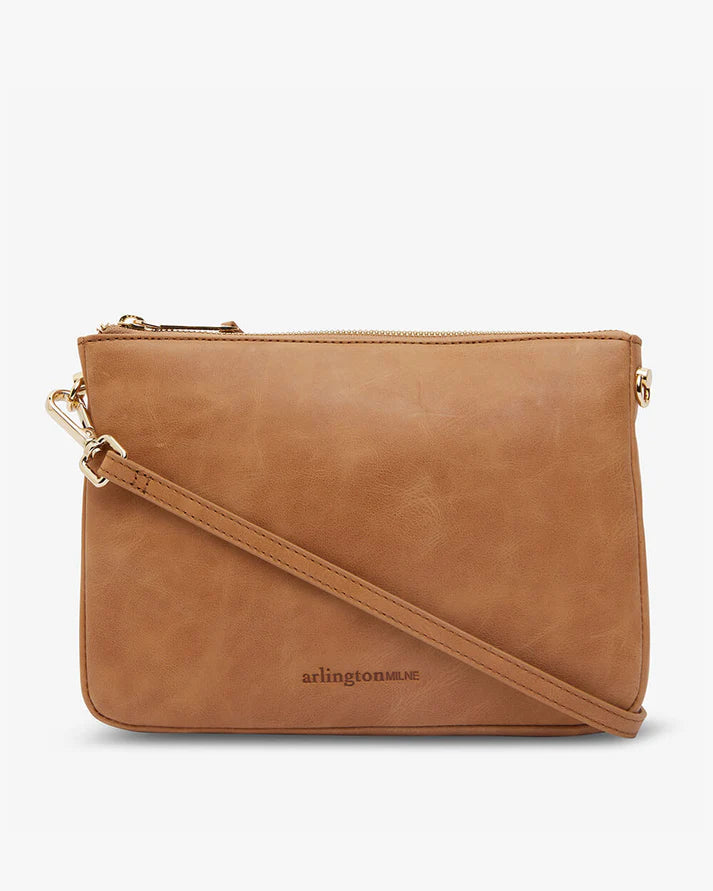 SAMANTHA  CROSSBODY - VINTAGE TAN