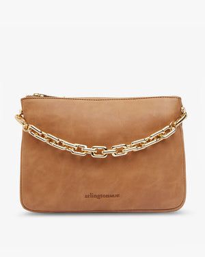 SAMANTHA  CROSSBODY - VINTAGE TAN