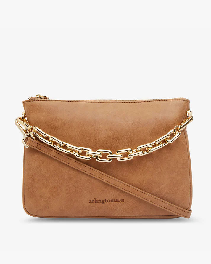SAMANTHA  CROSSBODY - VINTAGE TAN