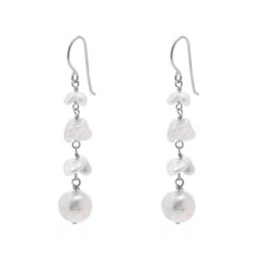 PEARL SEED SILVER DROPS
