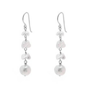 PEARL SEED SILVER DROPS