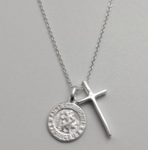 CROSS COIN NECKLACE