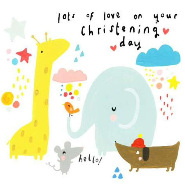 
            
                Load image into Gallery viewer, CHRISTENING DAY CARD
            
        