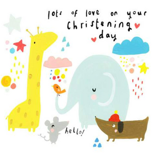 CHRISTENING DAY CARD