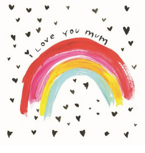 MOTHERS DAY RAINBOW CARD