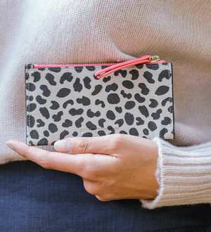 
            
                Load image into Gallery viewer, COMPACT WALLET - SPOT SUEDE
            
        