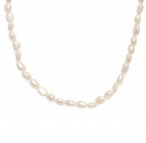 GOLD PEARL NECKLACE