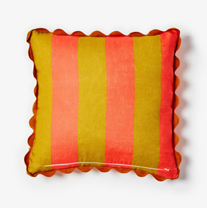 BIG STRIPE ORANGE CUSHION
