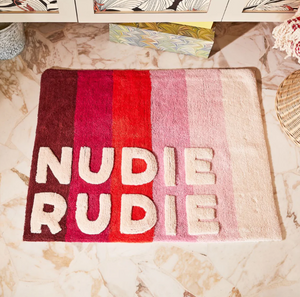 DARIEL NUDIE BATH MAT - SCARLET
