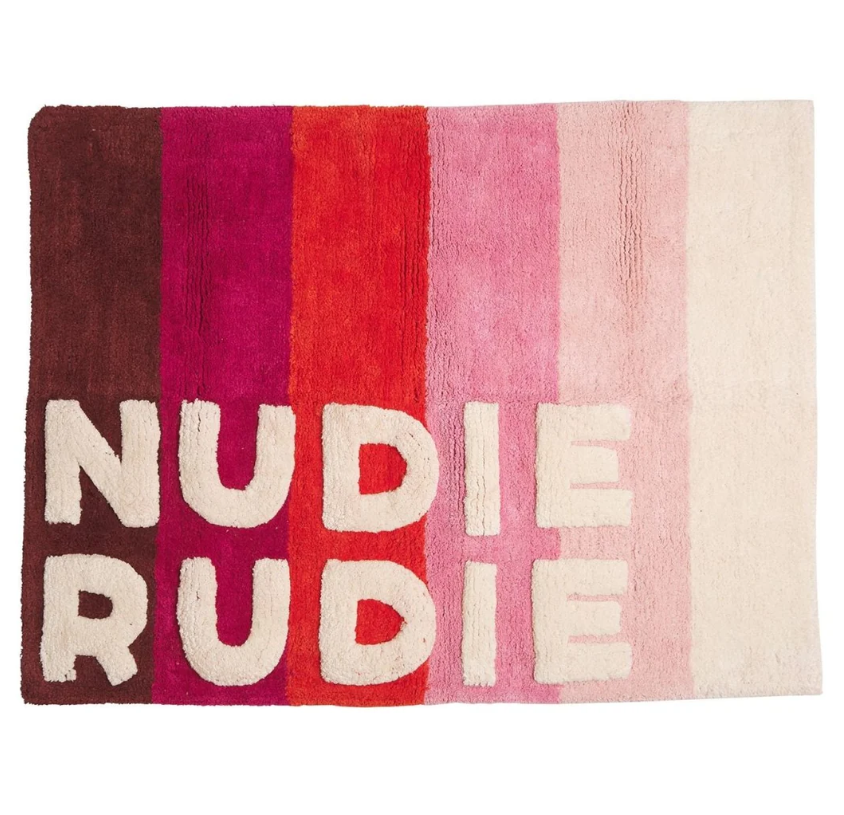 DARIEL NUDIE BATH MAT - SCARLET
