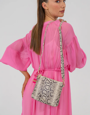 ALEXIS CROSSBODY BAG- SNAKE
