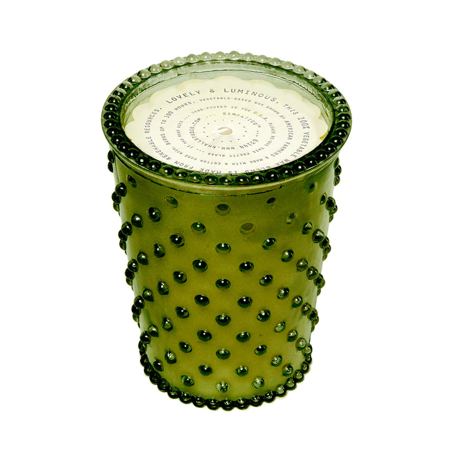 SIMPATICO PEAR HOBNAIL 100HR CANDLE