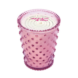 SIMPATICO RHUBARB & ROSE HOBNAIL 100HR CANDLE