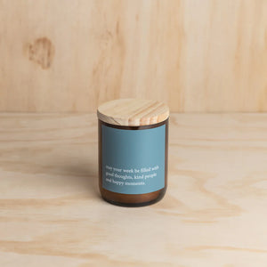 GOOD, KIND & HAPPY." SOY CANDLE 260G