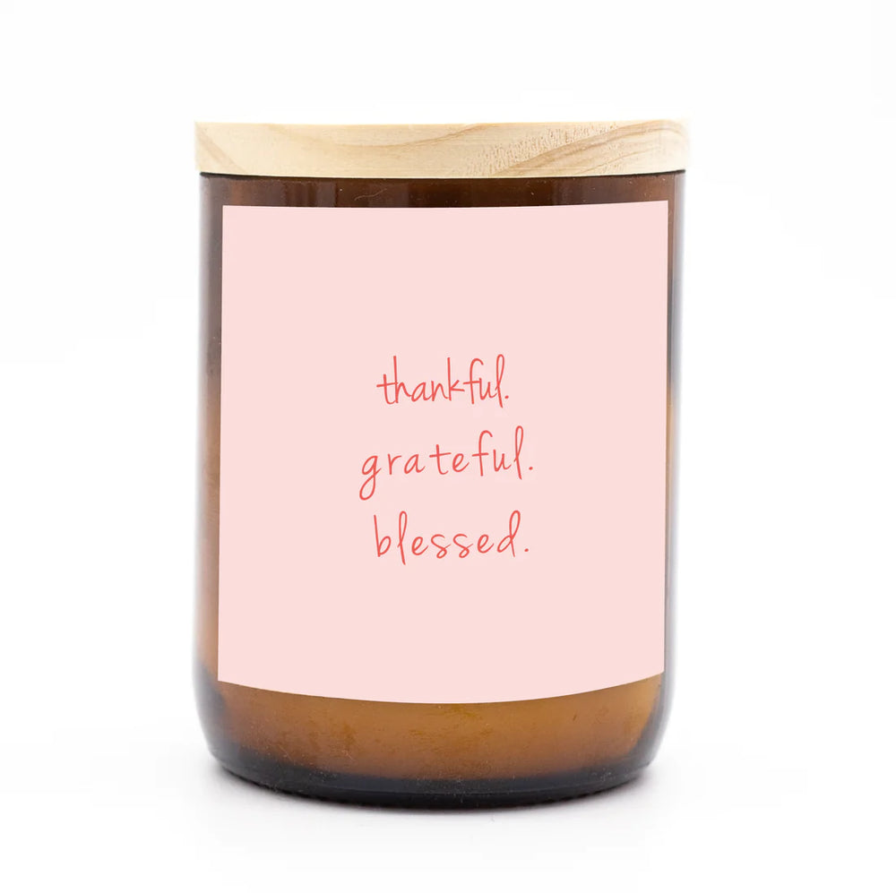 HAPPY DAYS - THANKFUL  SOY CANDLE 260G