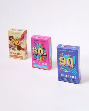 80'S TRIVIA CARDS
