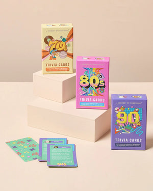 80'S TRIVIA CARDS