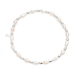 FRESH WATER PEARL STRETCHY BRACELET