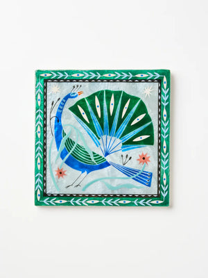 FABLE PEACOCKBLUE SQUARE