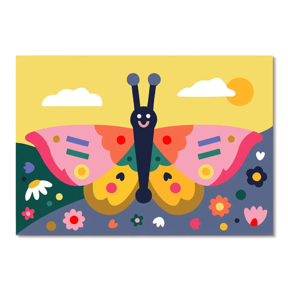 KIDS PAINT BY NUMBERS - SPRING WINGS