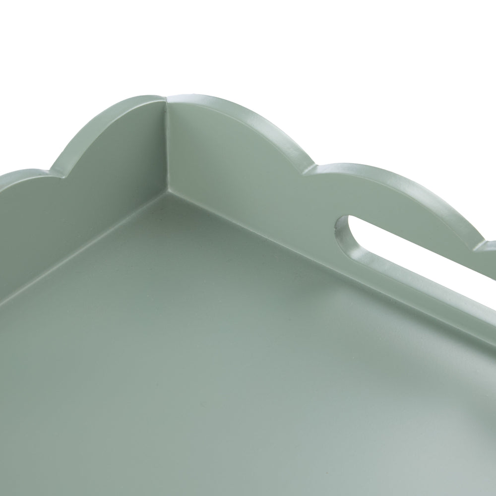 DOLLY RECTANGLE TRAY - SAGE