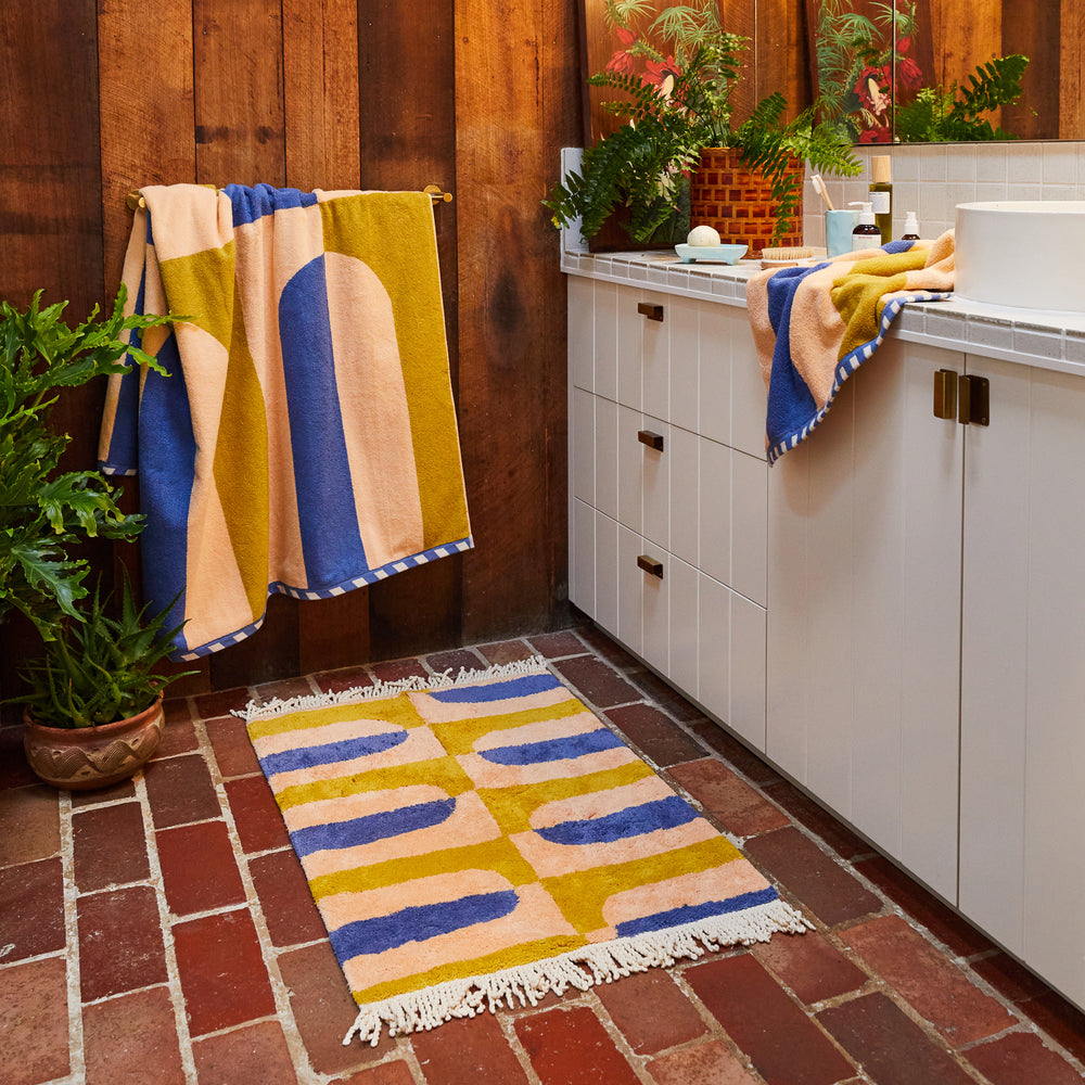 REDONDO HAND TOWEL - TURMERIC