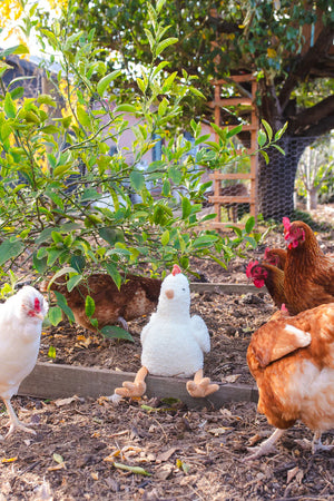 HENRIETTA THE HEN CREAM - RATTLE